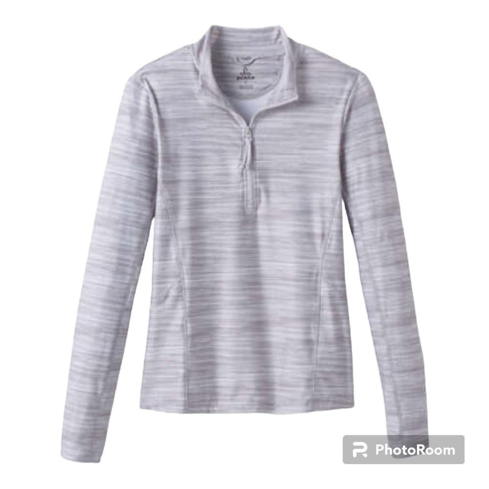 PRANA Catarina 1/4 Zip Long Sleeve Sun Top Size Small